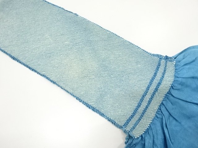 JAPANESE KIMONO / OBIAGE FOR FURISODE / SILK / SHIBORI
